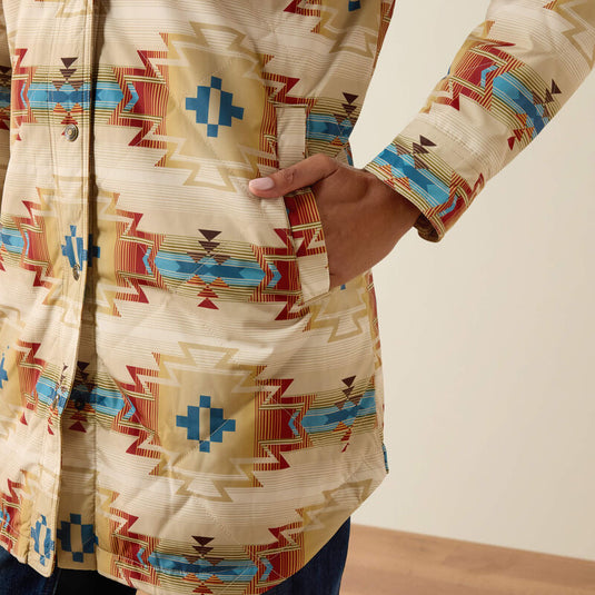 Ariat Womens Dilon Parka Jacket - Sonoma Southwest Print