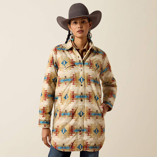 Ariat Womens Dilon Parka Jacket - Sonoma Southwest Print
