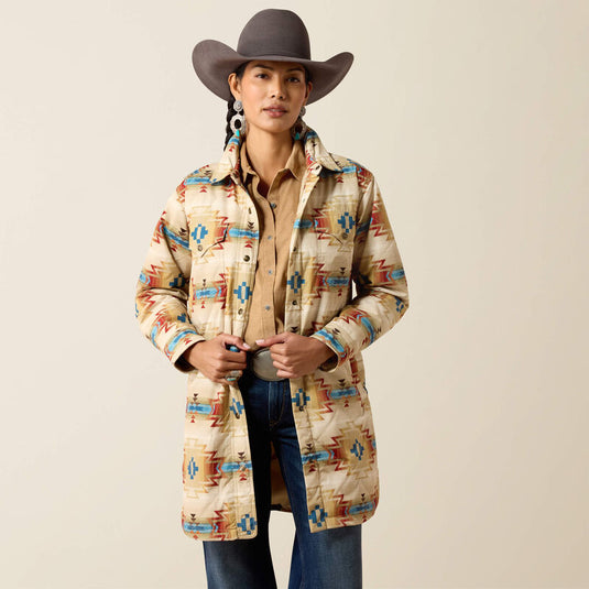 Ariat Womens Dilon Parka Jacket - Sonoma Southwest Print