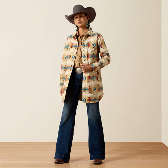 Ariat Womens Dilon Parka Jacket - Sonoma Southwest Print