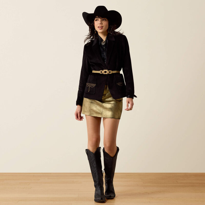 Load image into Gallery viewer, Ariat Womens Charles Blazer - Black
