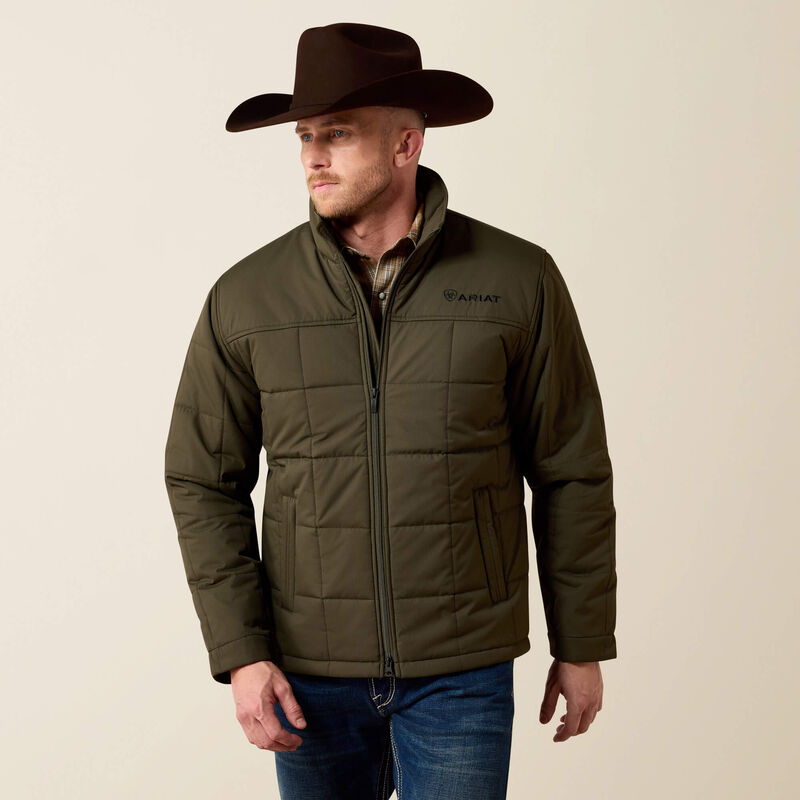 Load image into Gallery viewer, Ariat Mens Cruis Insulated Jacket - Forest Night
