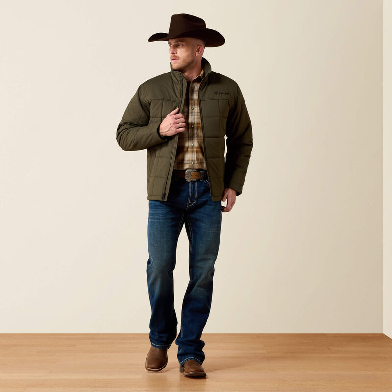 Load image into Gallery viewer, Ariat Mens Cruis Insulated Jacket - Forest Night
