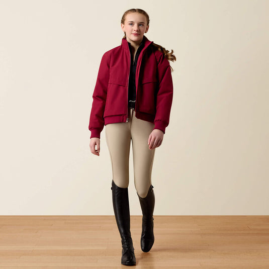 Ariat Girls Stable 2.0 Insulated Jacket - Beet Red