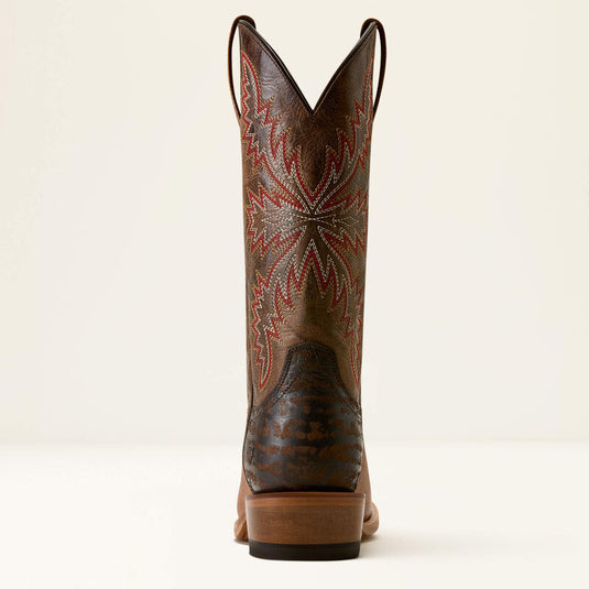 Ariat 13" Kingpin Round Toe Cowboy Boot - Tan Tone | Chocolate Clay
