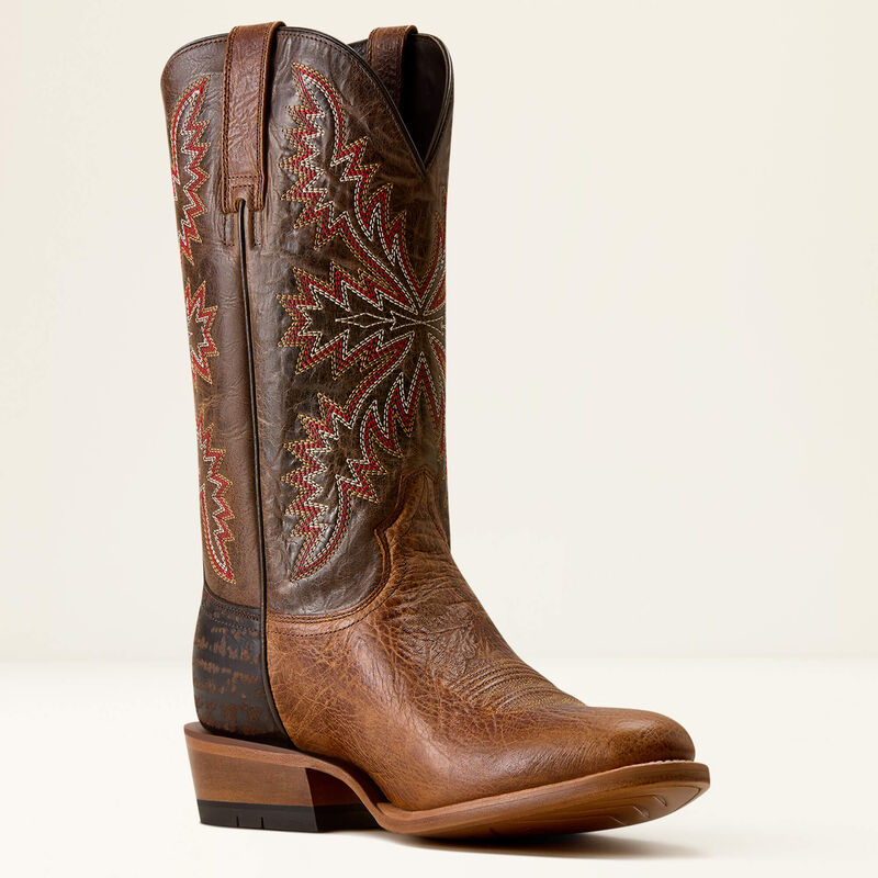 Load image into Gallery viewer, Ariat 13" Kingpin Round Toe Cowboy Boot - Tan Tone | Chocolate Clay
