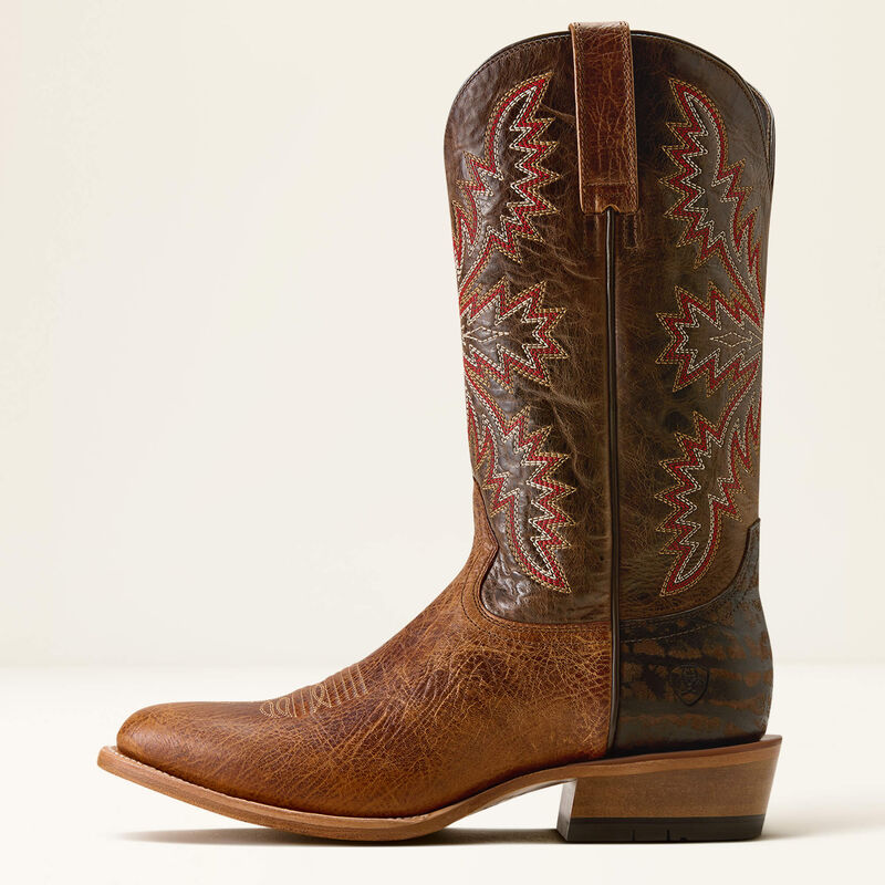 Load image into Gallery viewer, Ariat 13" Kingpin Round Toe Cowboy Boot - Tan Tone | Chocolate Clay
