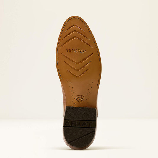 Ariat 13" Kingpin Round Toe Cowboy Boot - Tan Tone | Chocolate Clay