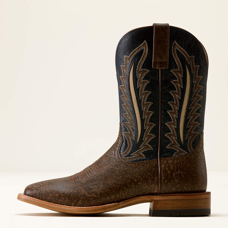 Load image into Gallery viewer, Ariat 11" Gage Wide Square Toe Boot - Harvest Brown | Stellar Blue
