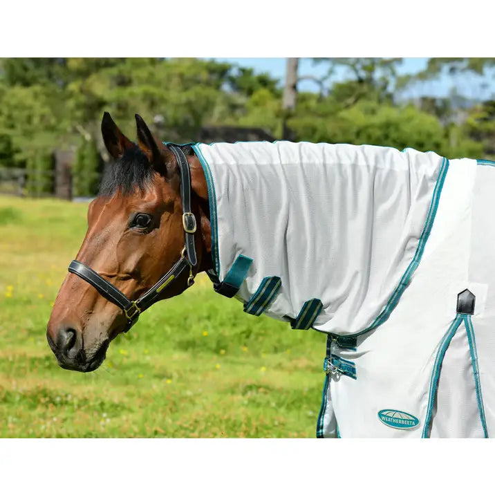 Load image into Gallery viewer, Weatherbeeta ComFiTec Zephyr Plus Mesh Combo Neck Fly Sheet

