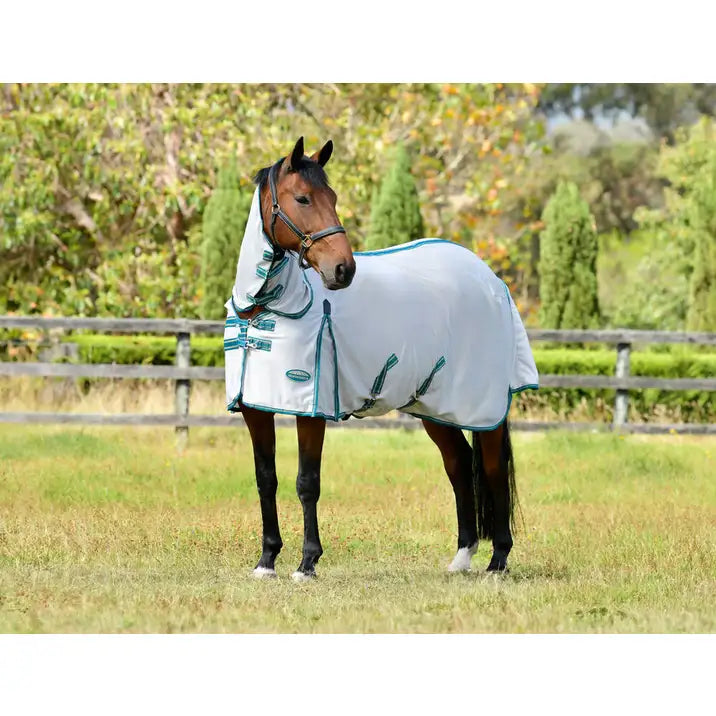 Load image into Gallery viewer, Weatherbeeta ComFiTec Zephyr Plus Mesh Combo Neck Fly Sheet
