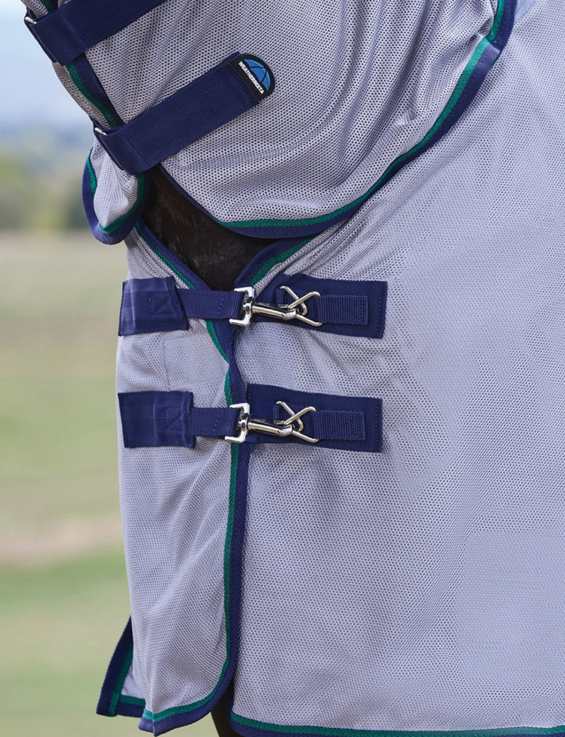 Load image into Gallery viewer, Weatherbeeta ComFiTec Zephyr Combo Neck Mesh Fly Sheet
