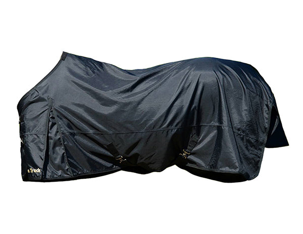 Load image into Gallery viewer, Back On Track Therapeutic Equine Turnout Sheet - Black
