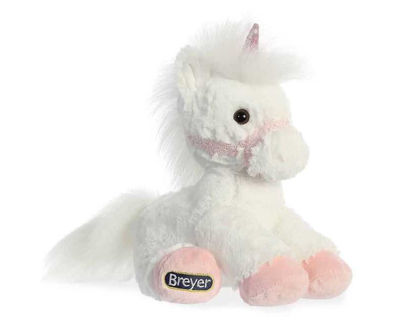 Load image into Gallery viewer, Breyer 11" Bridle Buddies Unicorn Plushie
