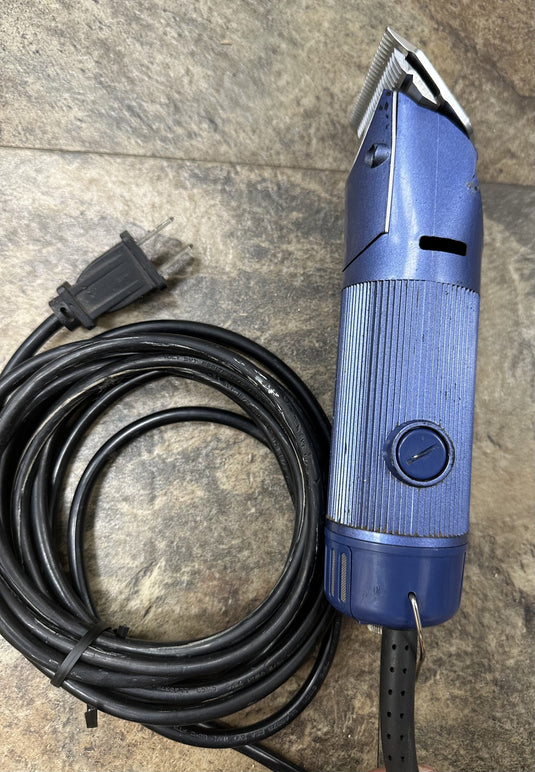 Used/Refurbished Oster Turbo A5 Double Speed Clipper - Blue