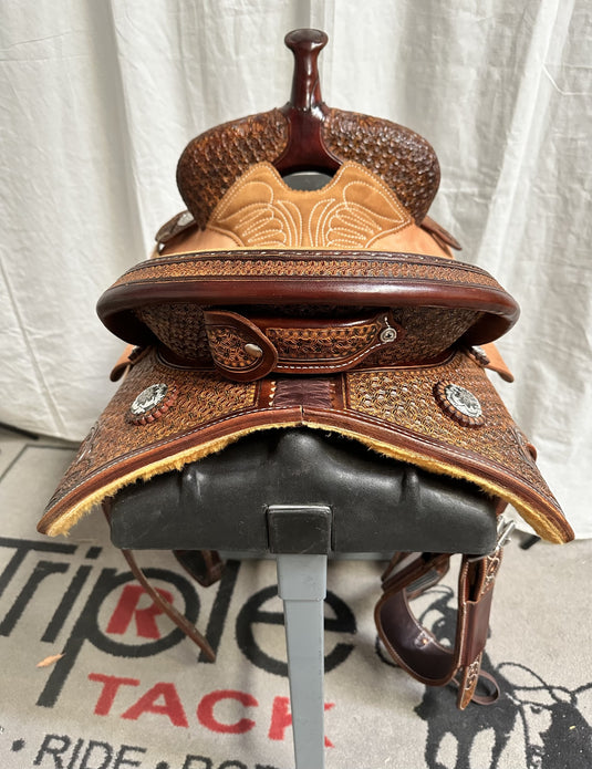 Martin Saddlery Fearless Barrel Saddle 14"