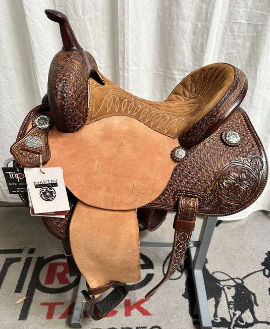 Martin Saddlery Fearless Barrel Saddle 14