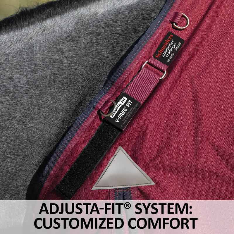 Load image into Gallery viewer, Schneiders ArmorFlex Challenger II Surcingle Blanket V-Free 380 Gram
