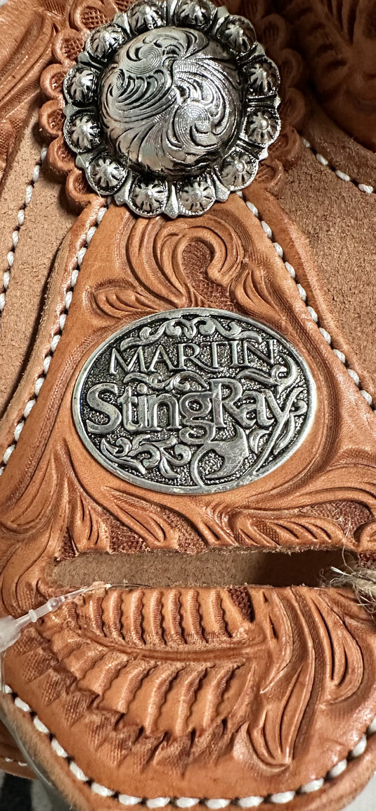 Martin Saddlery Stingray Barrel Saddle 14.5"