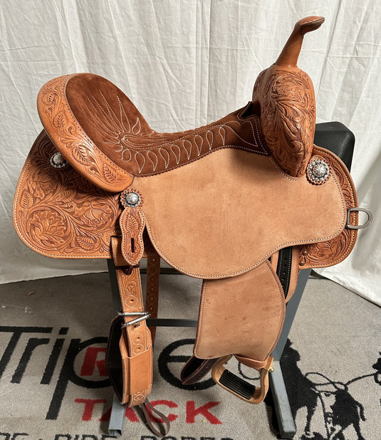 Martin Saddlery Stingray Barrel Saddle 14.5
