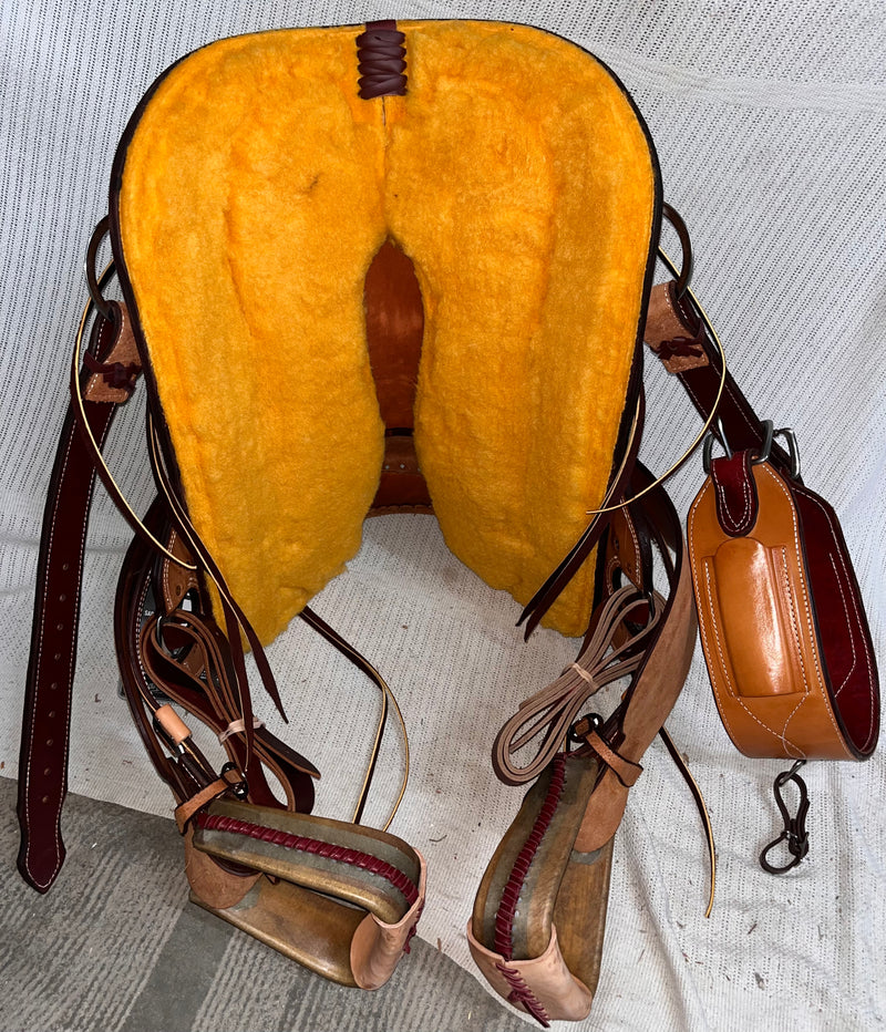 Load image into Gallery viewer, ST Modified Association Strip Down Rancher Saddle 15"
