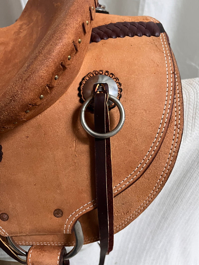 Load image into Gallery viewer, ST Modified Association Strip Down Rancher Saddle 15"

