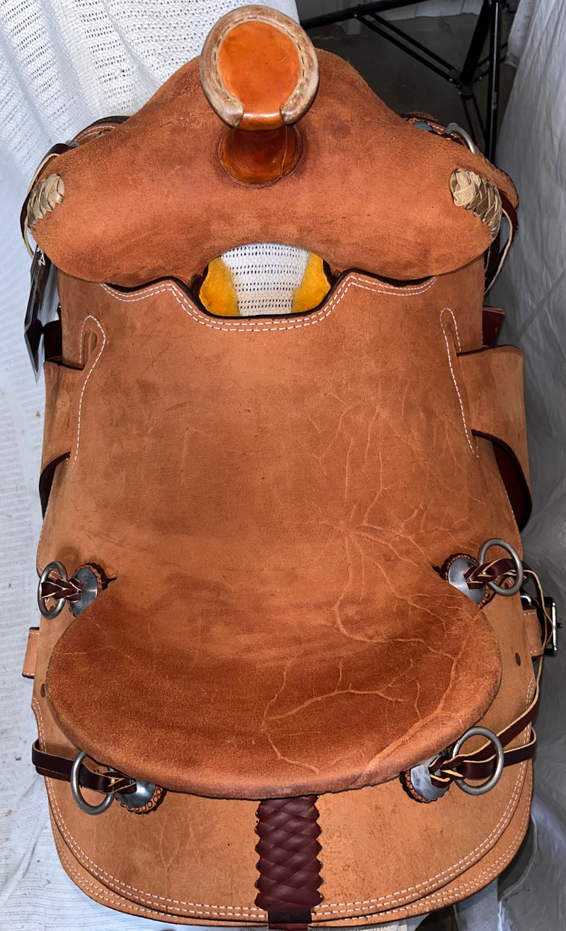 Load image into Gallery viewer, ST Modified Association Strip Down Rancher Saddle 15"
