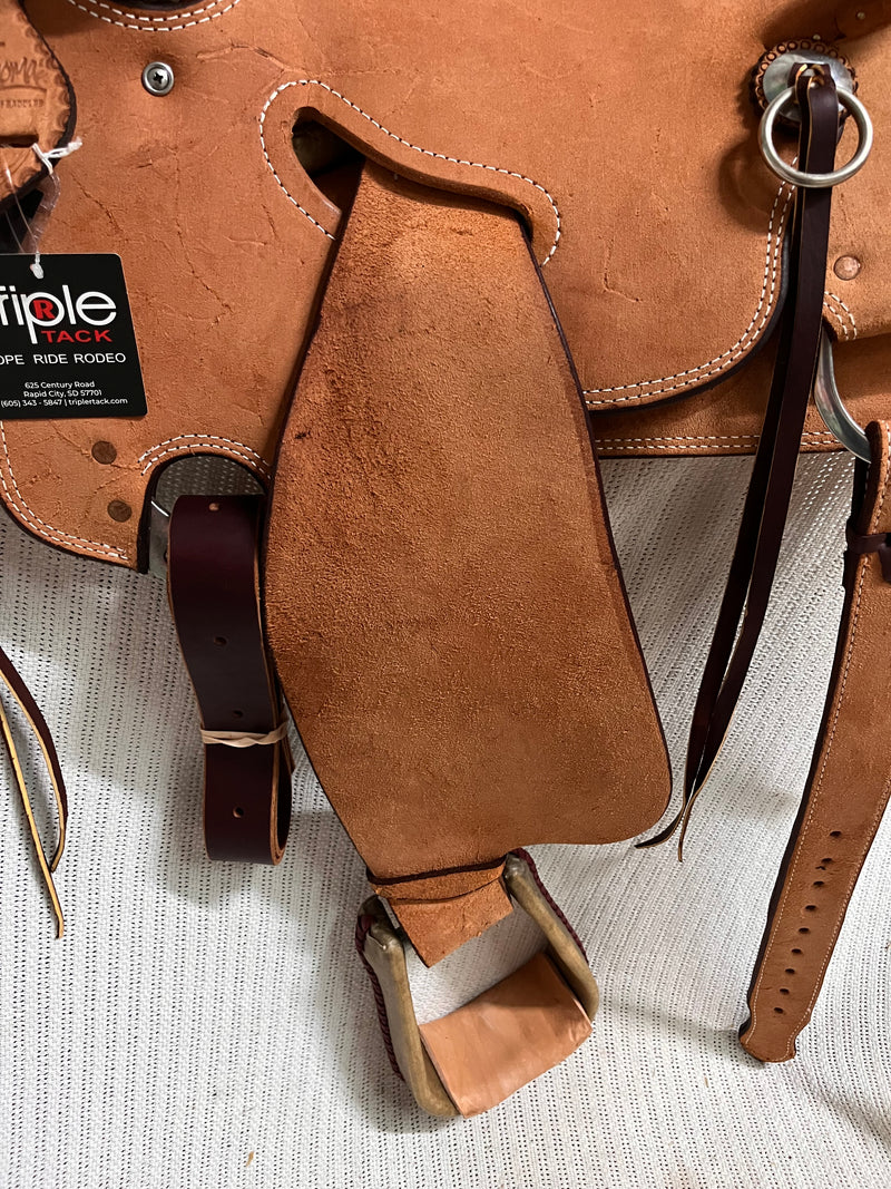 Load image into Gallery viewer, ST Modified Association Strip Down Rancher Saddle 15"
