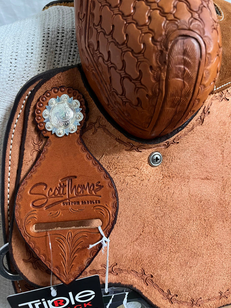Load image into Gallery viewer, ST JR100 Junior Team Roper Saddle 13"

