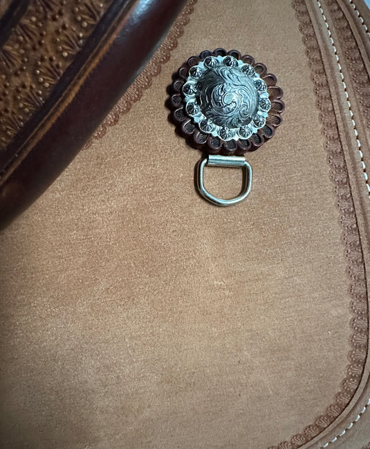 Martin Saddlery 1/8 Geometric Boombox Team Roper Saddle  - 14.5”