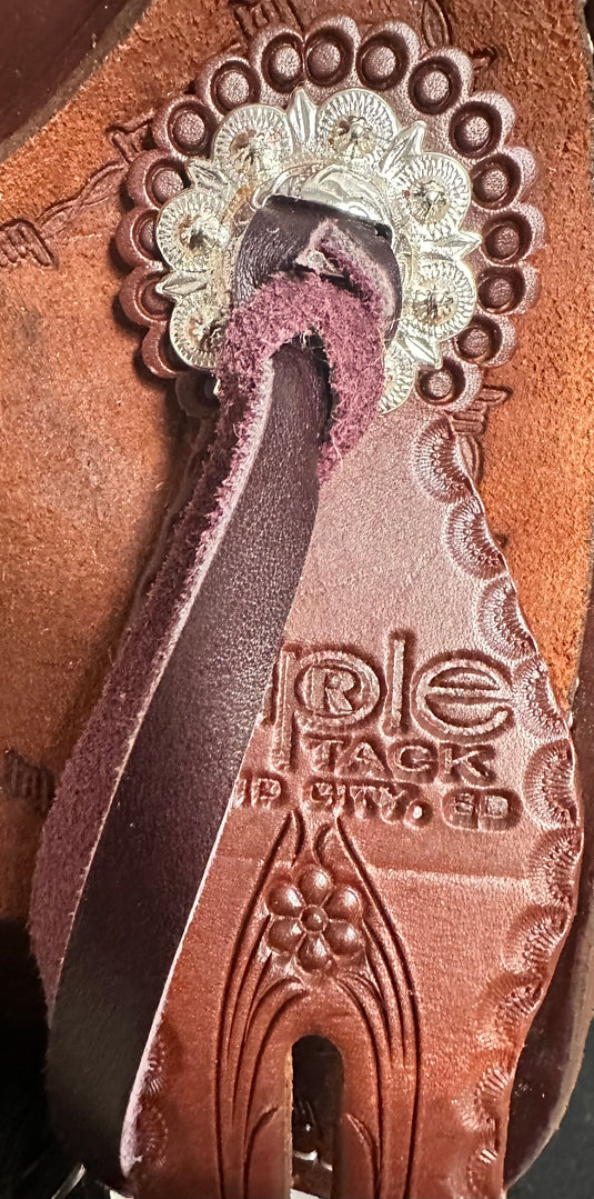 Triple R Kid Modified Association Rancher Saddle 12"