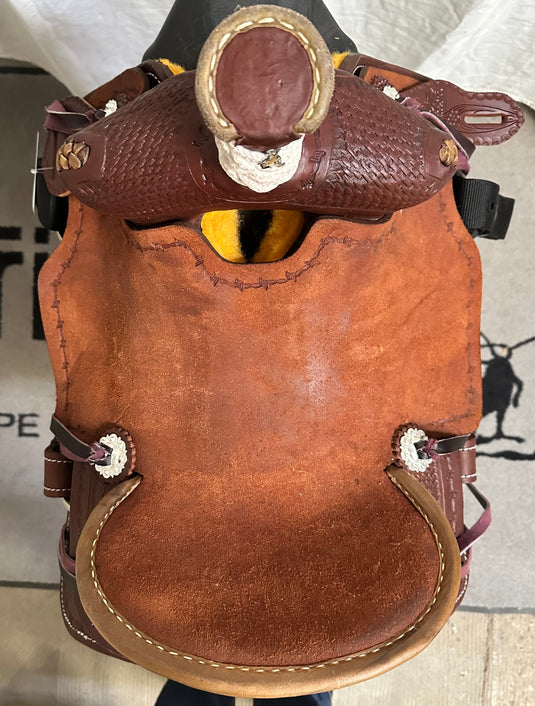 Triple R Kid Modified Association Rancher Saddle 12"