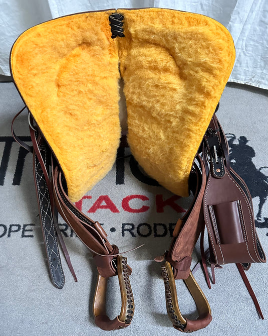 Triple R Kid Modified Association Rancher Saddle 13"