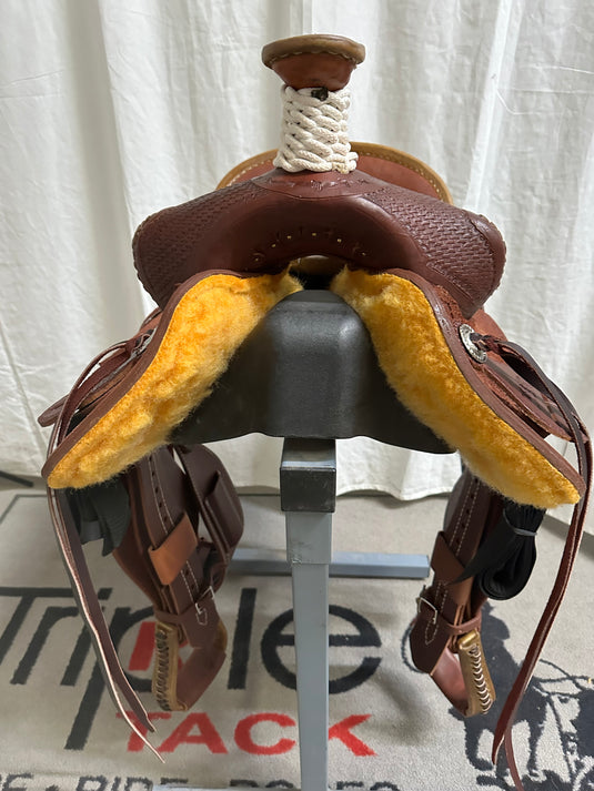 Triple R Kid Modified Association Rancher Saddle 13"