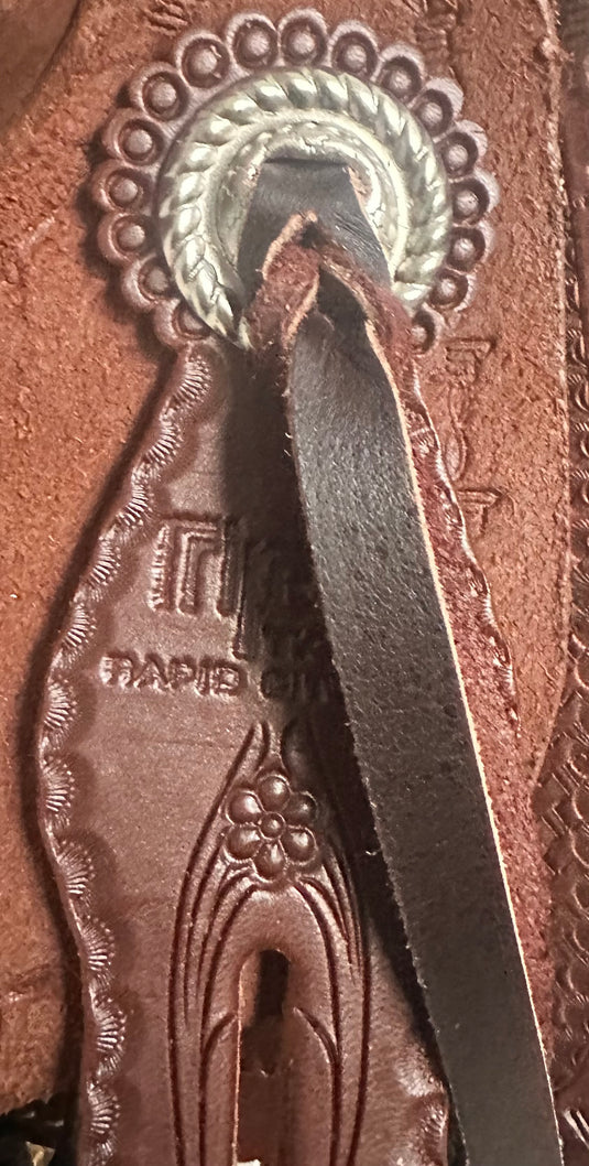 Triple R Kid Modified Association Rancher Saddle 13"