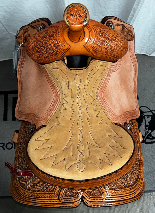 ST TR700 Team Roper Saddle 14"