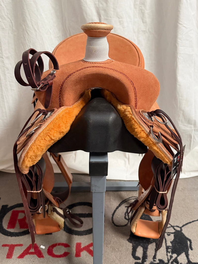 Load image into Gallery viewer, Martin Saddlery Heavy Oil Rancher Saddle 15"
