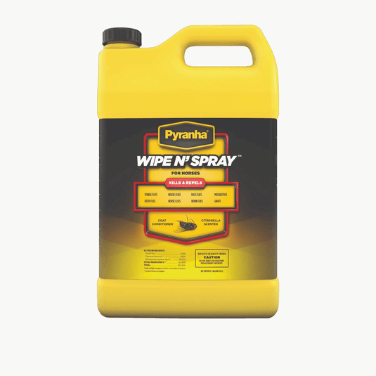 Pyranha Wipe N Spray Oil Base Fly Spray - Gallon