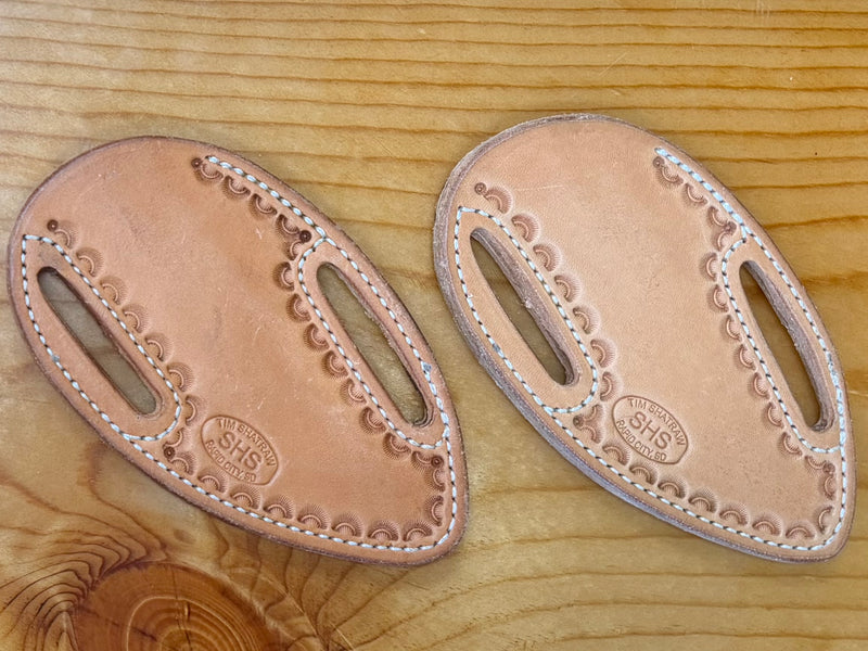 Load image into Gallery viewer, Sacred Heart Knife Sheaths - Cross Draw / Small of Back
