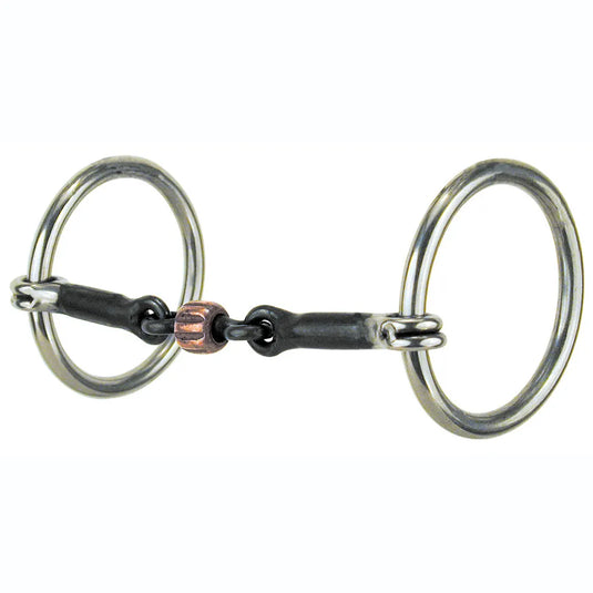 Reinsman Traditional Heavy Loose Ring 3-Piece Dogbone Snaffle Bit