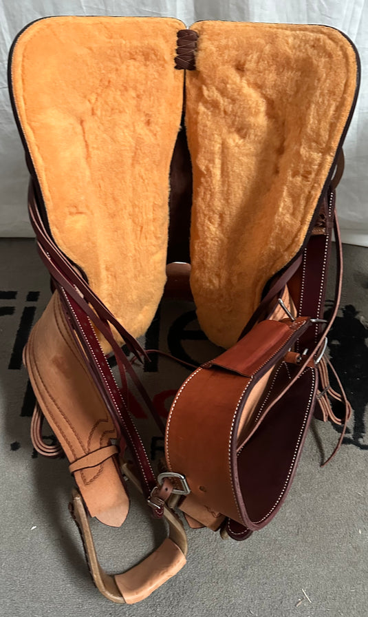 Triple R Modified Association Rancher Saddle 16"
