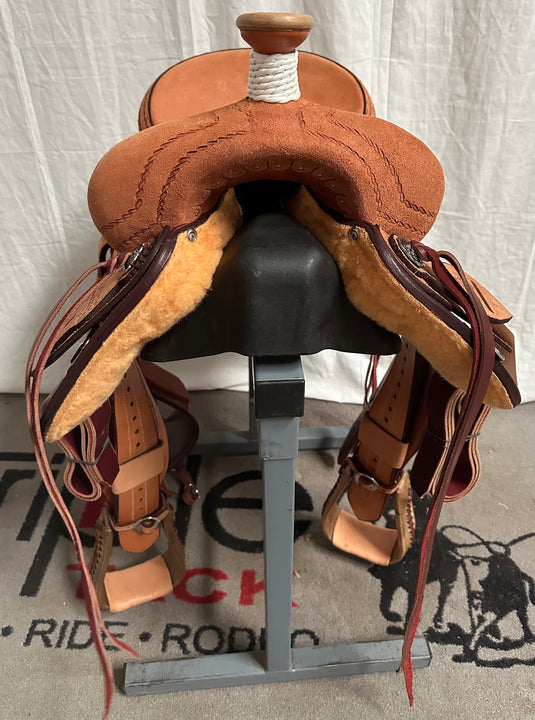 Triple R Modified Association Rancher Saddle 16"