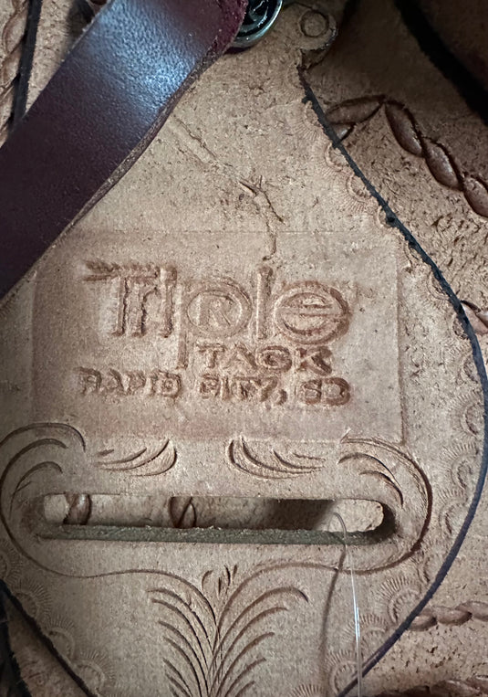 Triple R Modified Association Rancher Saddle 16"