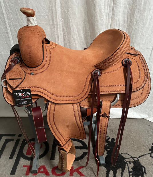 Triple R Modified Association Rancher Saddle 16