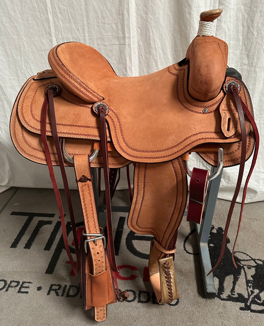 Triple R Modified Association Rancher Saddle 16