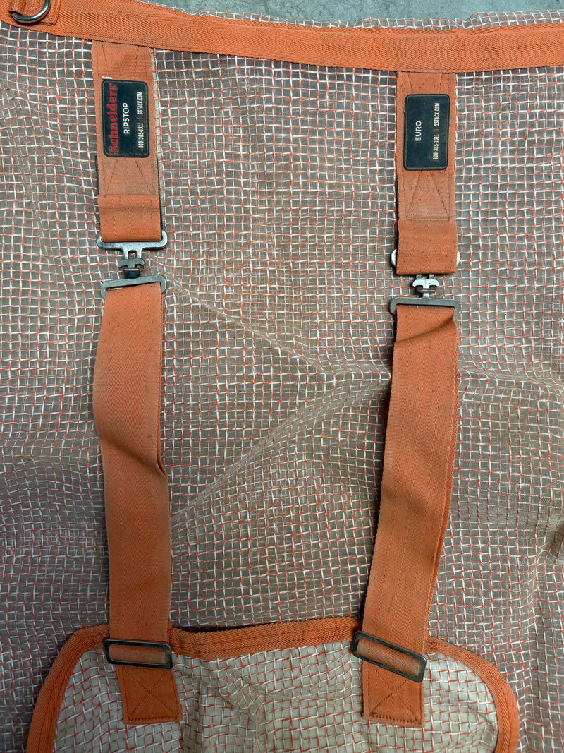 Load image into Gallery viewer, Used Schneiders Ripstop Bellyband Fly Sheet - Orange - 82"
