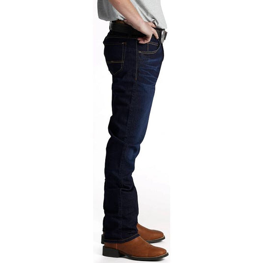 Justin 1879 Slim Fit Boot Cut Denim Jean - Dark Wash