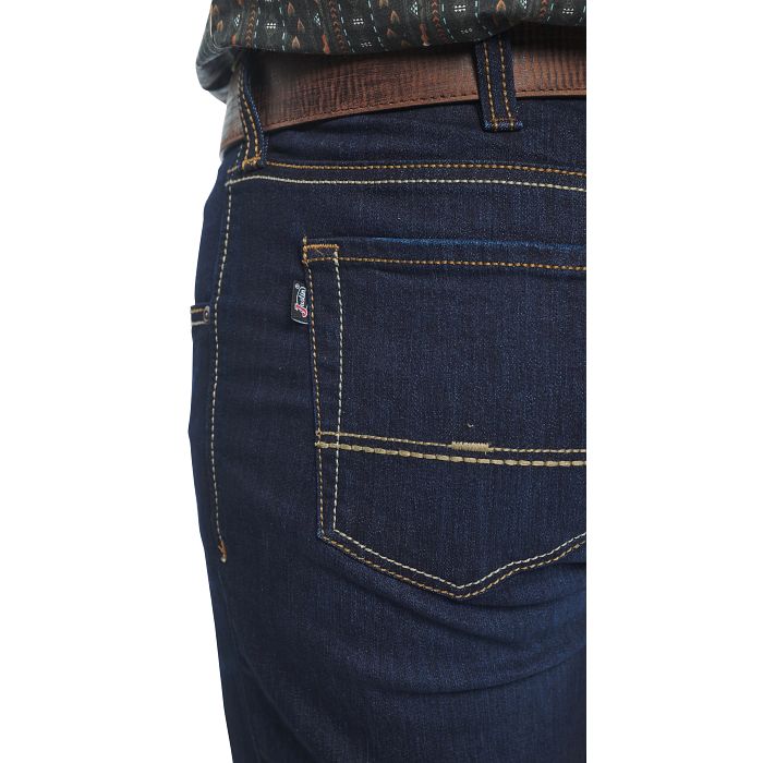 Load image into Gallery viewer, Justin 1879 Slim Fit Boot Cut Denim Jean - Dark Wash
