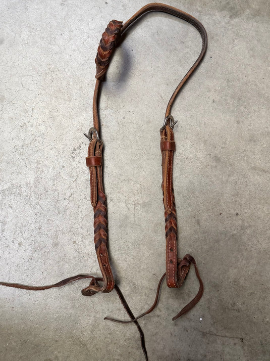 Used One Ear Blood Lace Headstall