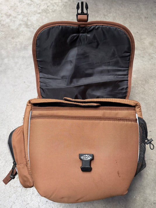 Used Weaver Leather Trail Gear Saddle Bag - Brown